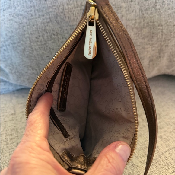 Michael Kors Monogram Jacquard Canvas Crossbody Bag 5.5x8 Limited Edition - Picture 5 of 11